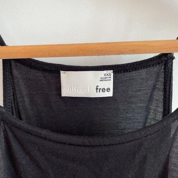 Wilfred Free Tank Top Black XXS - Picture 2 of 2